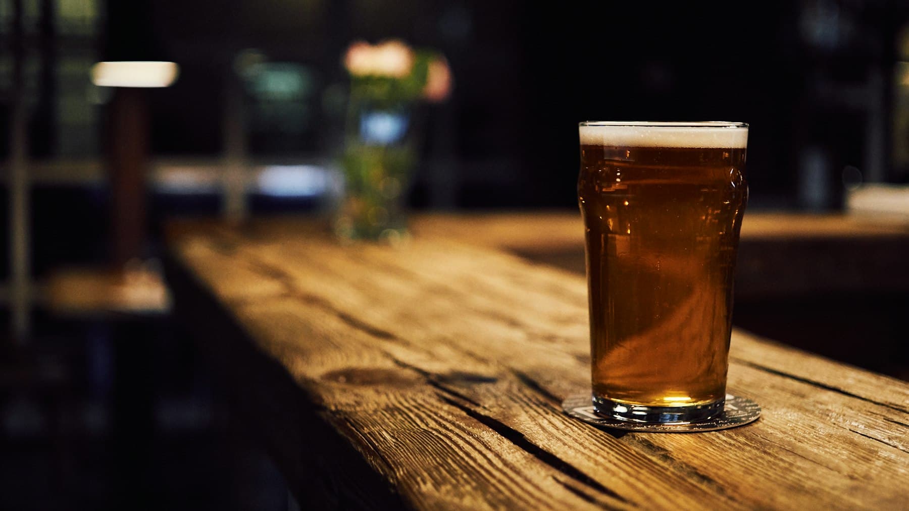 Speciaalbier op de bar bij SAAM
